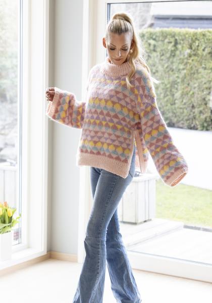 "Emilda" Genser - Viking Design 2416-3 Kit - XS-XL - Viking Alpaca Bris