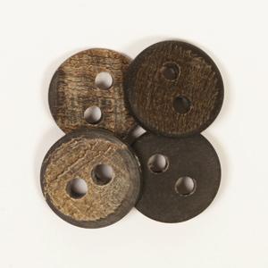 Bøffelhorns Knap 20 mm
