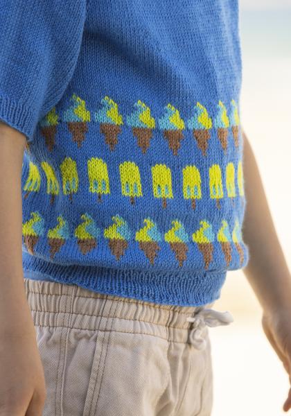 "Popsi" T-shirt - Viking Design 2422-11B Kit - 2-12 År - Viking Bambino