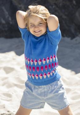 "Popsi" T-shirt - Viking Design 2422-11A Kit - 2-12 År - Viking Bambino