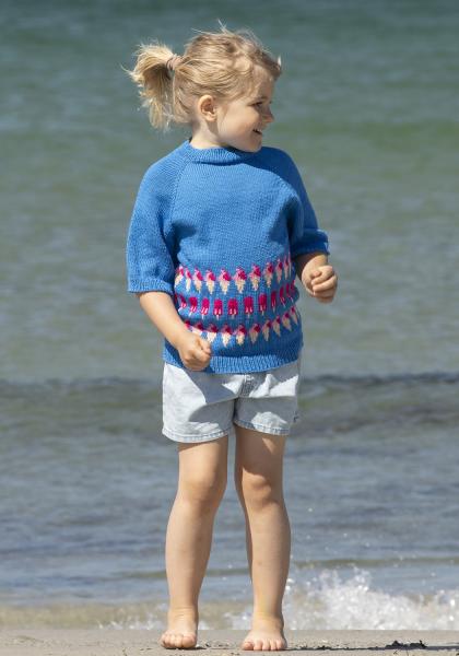 "Popsi" T-shirt - Viking Design 2422-11A Kit - 2-12 År - Viking Bambino
