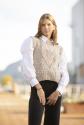 "Lace" Vest - Viking Design 2029-3 Kit - XS-XXL - Viking Alpaca Bris og Mohrino