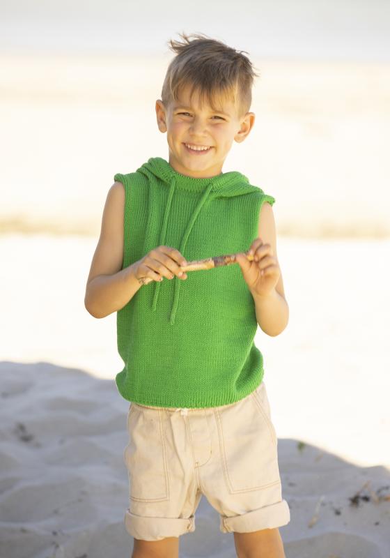 "Breeze" Väst - Viking Design 2422-4 Kit - 2-12 år - Viking Bamboo