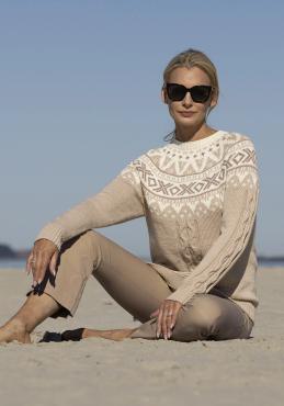 "Sanding" Genser - Viking Design 2319-8 Kit - XS-XXL - Viking Bamboo