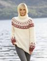"Sinn" Genser - Viking Design 2022-8 Kit - XS-XXL - Viking Alpaca Bris