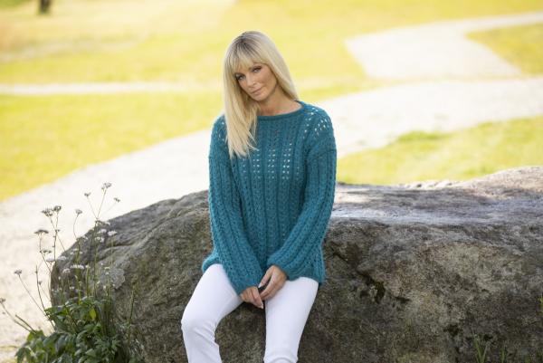 "Spore" Genser - Viking Design 2022-7 Kit - XS-XXL - Viking Alpaca Bris