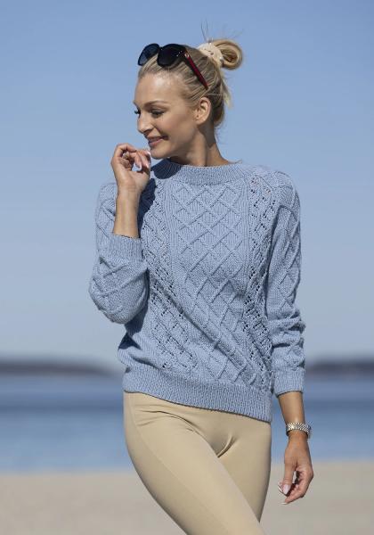 "Ocean" Genser - Viking Design 2319-5 Kit - XS-XL - Viking Bamboo