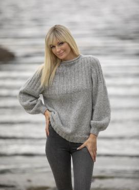 "Behag" Genser - Viking Design 2022-2 Kit - XS-XXL - Viking Alpaca Bris