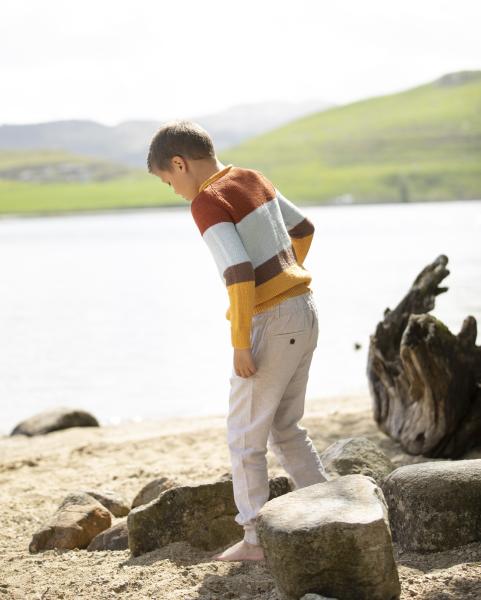 "Mikkel" Genser - Viking Design 2019-8 Kit - 2-12 År - Viking Bamboo
