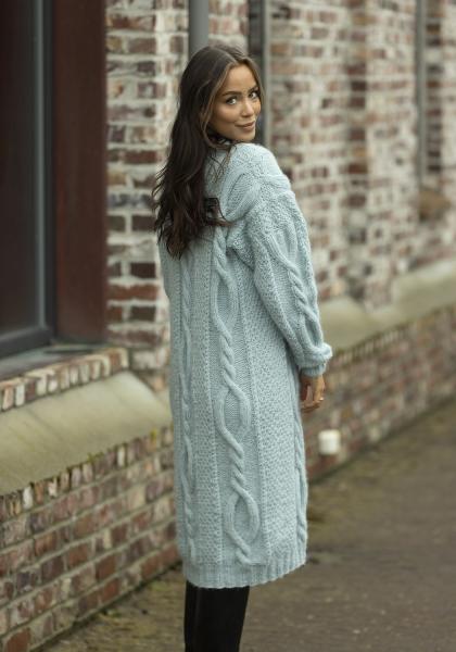 "Tina" Kjole - Viking Design 2415-12 Kit - S-L - Viking Alpaca Bris