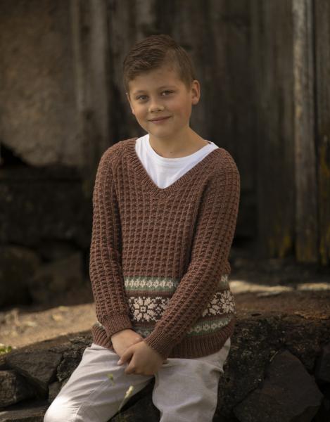 "Albert" Genser - Viking Design 2019-5 Kit - 2-12 År - Viking Bamboo