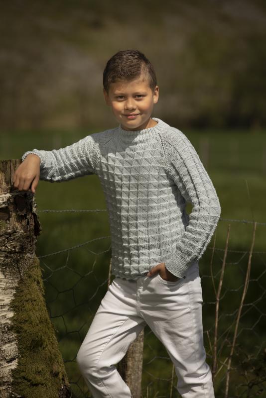 "Syver" Tröja - Viking Design 2019-3 Kit - 2-12 År - Viking Bamboo
