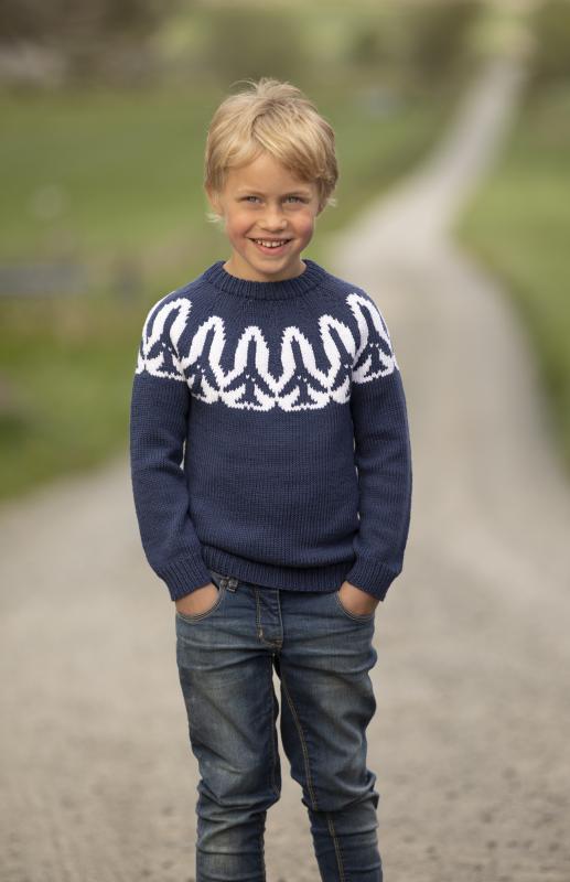 "Pilot" Tröja - Viking Design 2019-2 Kit - 2-12 År - Viking Bamboo
