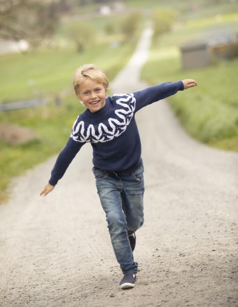 "Pilot" Genser - Viking Design 2019-2 Kit - 2-12 År - Viking Bamboo