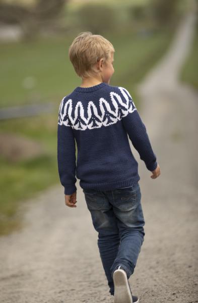 "Pilot" Genser - Viking Design 2019-2 Kit - 2-12 År - Viking Bamboo