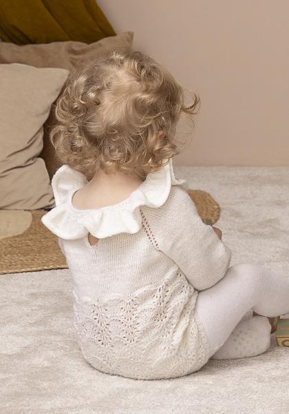 "Juni" Romper - Viking Design 2417-5 Kit - 1 - 24 mdr - Viking Trend merino petite