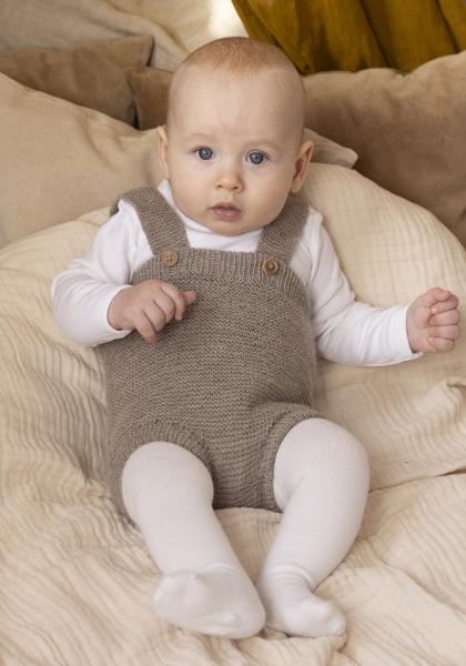"Søren" Romper - Viking Design 2417-3 Kit - 1 - 24 mdr - Viking Trend merino petite