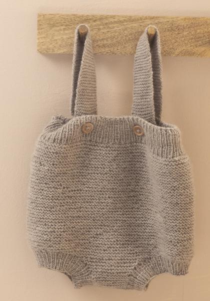 "Søren" Romper - Viking Design 2417-3 Kit - 1 - 24 mdr - Viking Trend merino petite