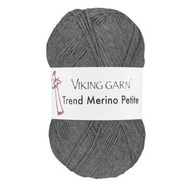 Viking Trend Merino Petite 315 Mørk gråmeleret