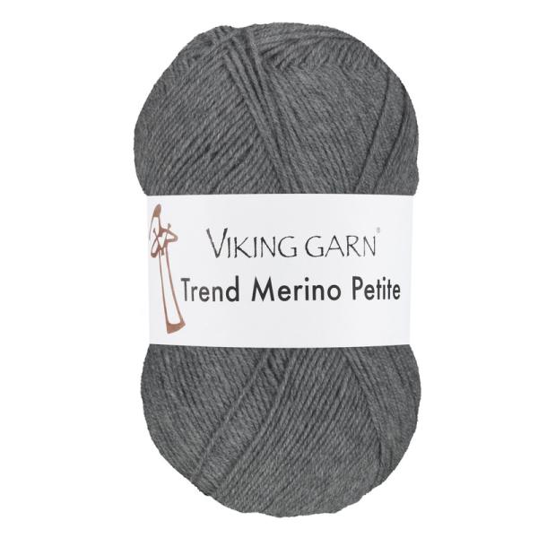 Viking Trend Merino Petite 315 Mørk gråmeleret