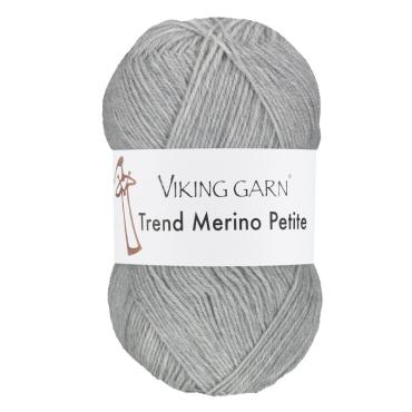 Viking Trend Merino Petite 313 gråmeleret