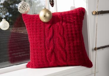 "Halm" Pude 45cm x 45cm - Viking Design 1926-9 Kit - Viking Alpaca Bris