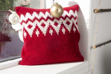 "Gi" Pude 45cm x 45cm - Viking Design 1926-10 Kit - Viking Alpaca Bris