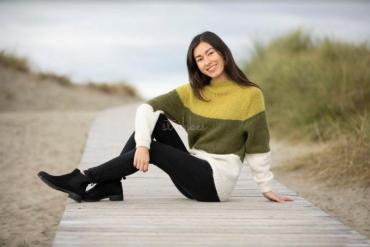 "Dans" Genser - Viking Design 1923-3E Kit - XS-XXL - Viking Alpaca Bris