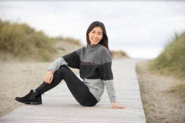 "Dans" Genser - Viking Design 1923-3D Kit - XS-XXL - Viking Alpaca Bris