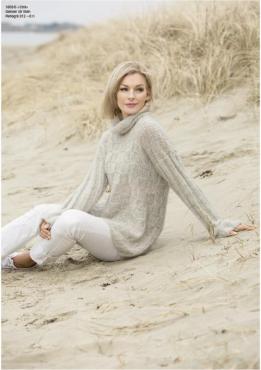 "Strå" Genser - Viking Design 1806-5 Kit - XS-XL - Viking Alpaca Bris