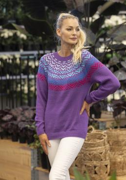 "Verbena" Genser - Viking Design 2418-8 Kit - XS - XXXL - Viking Bambino