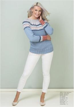 "Suna" Genseren - Viking Design 1609-3 Kit - XS-XXL - Viking Bamboo