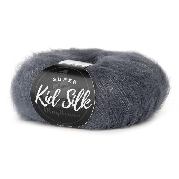 Mayflower Super Kid Silk - Meteorgrå 72