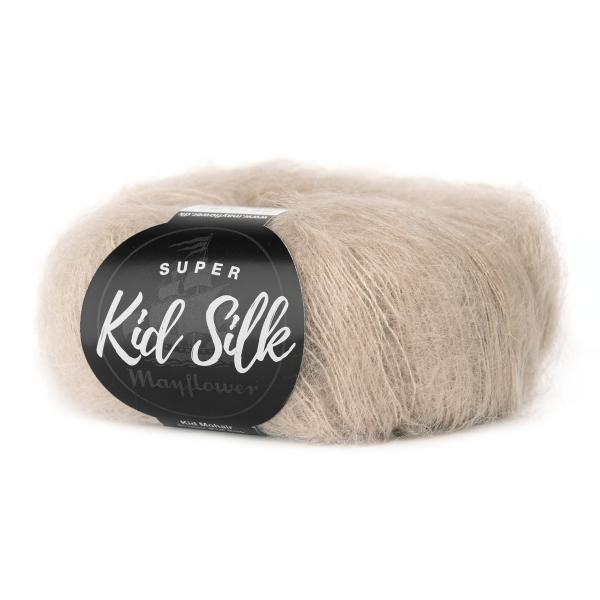 Mayflower Super Kid Silk - Varm Grå 68