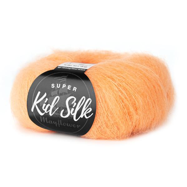 Mayflower Super Kid Silk - Pibeved Fersken 62