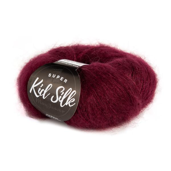 Mayflower Super Kid Silk - Bordeaux 42
