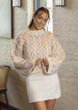 "Agnete" Genser - Viking Design 2415-4 Kit - XS-XL - Viking Alpaca Bris