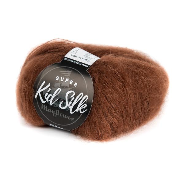 Mayflower Super Kid Silk - Kanelbrun 38