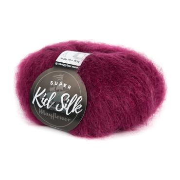 Mayflower Super Kid Silk - Vinrød 33