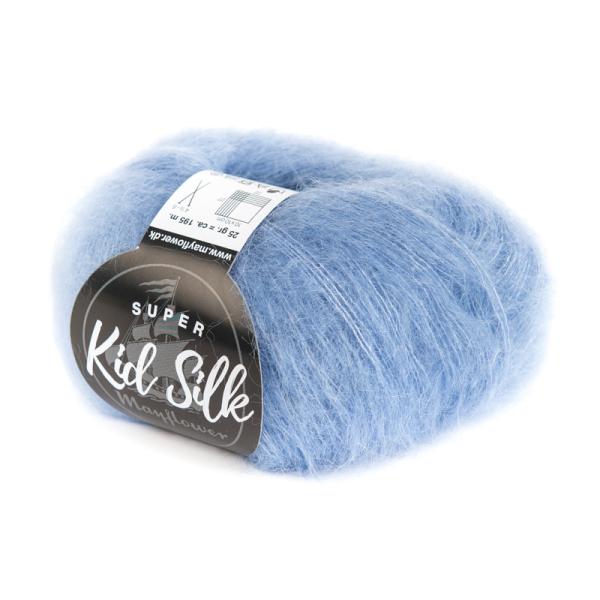 Mayflower Super Kid Silk - Lyseblå 30