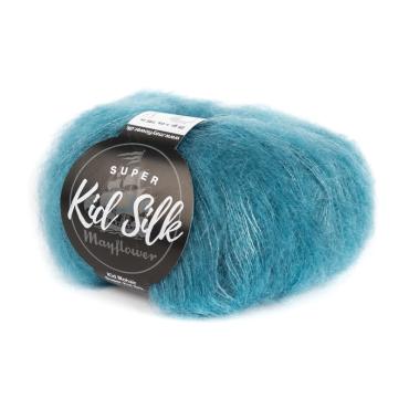 Mayflower Super Kid Silk - Lys petroleum 27