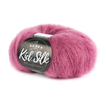 Mayflower Super Kid Silk - Mørk Rosa 16