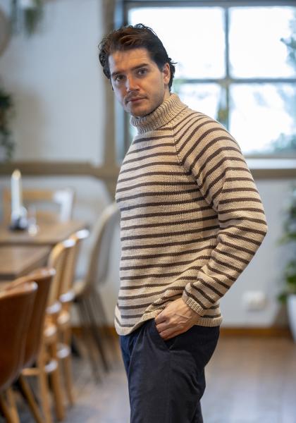 "Finn" genser- Viking Design 2414-6 Kit - XS-XXL - Viking Vår