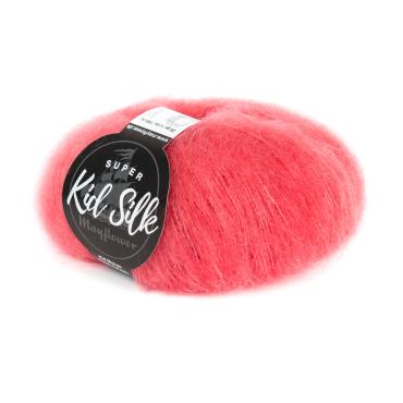 Mayflower Super Kid Silk - Orangerød 13