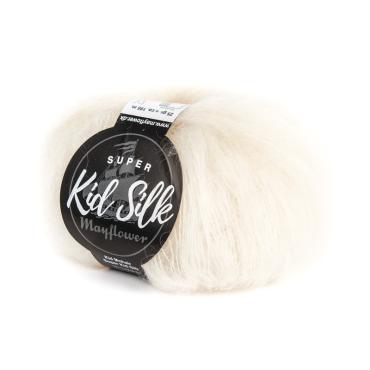 Mayflower Super Kid Silk - Råhvid 06