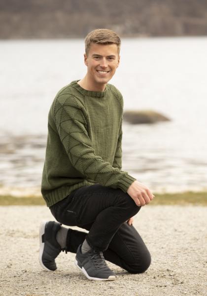 "Koriander" Genser - Viking Design 2221-10 Kit - XS-XXXL - Viking Vår