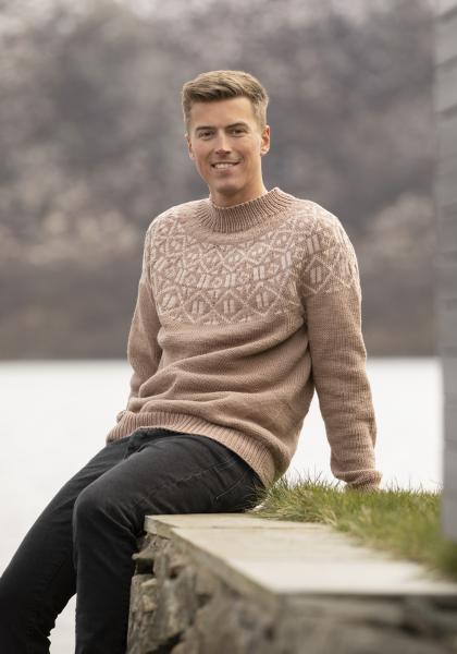 "Allhånde" Genser - Viking Design 2221-7 Kit - XS-XXL - Viking Vår