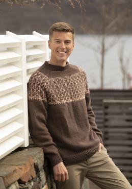 "Sarr" Genser - Viking Design 2221-2 Kit - XS-XXXL - Viking Vår