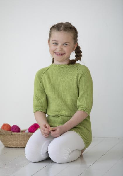 "Snipp" Genser - Viking Design 2219-4 Kit - 2 - 12 år - Viking Bjørk
