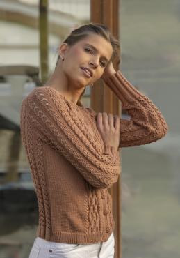 "Viva" Cardigan- Viking Design 2215-1 Kit - XS-XXXL - Viking Bjørk